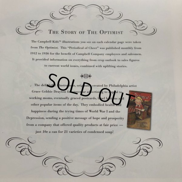画像4: Vintage Campbell Soup Kid Calendar 2006 (T080) (4)
