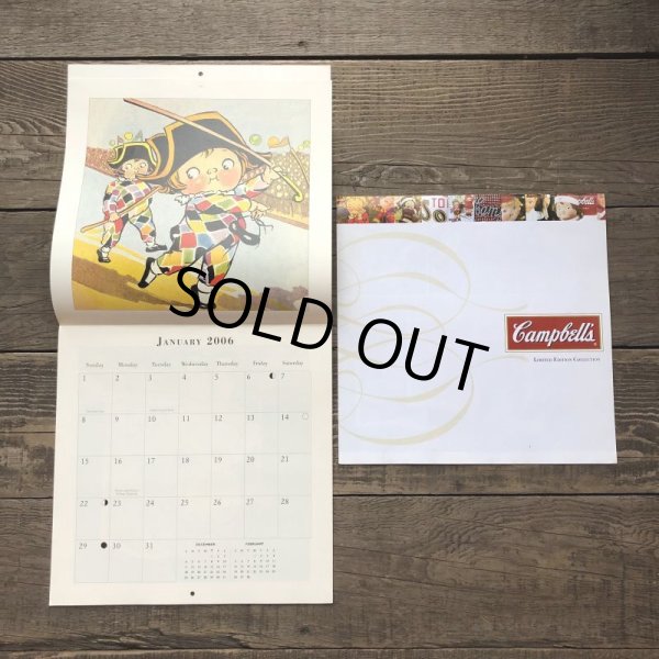 画像2: Vintage Campbell Soup Kid Calendar 2006 (T080) (2)