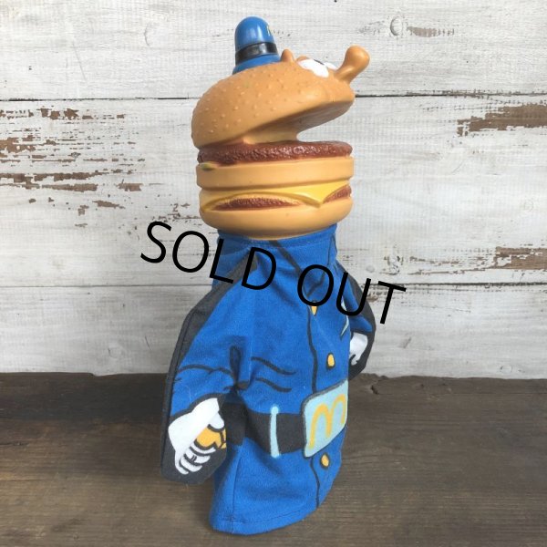 画像4: Vintage McDonalds Officer Big Mac Hand Puppet Doll (T065) (4)