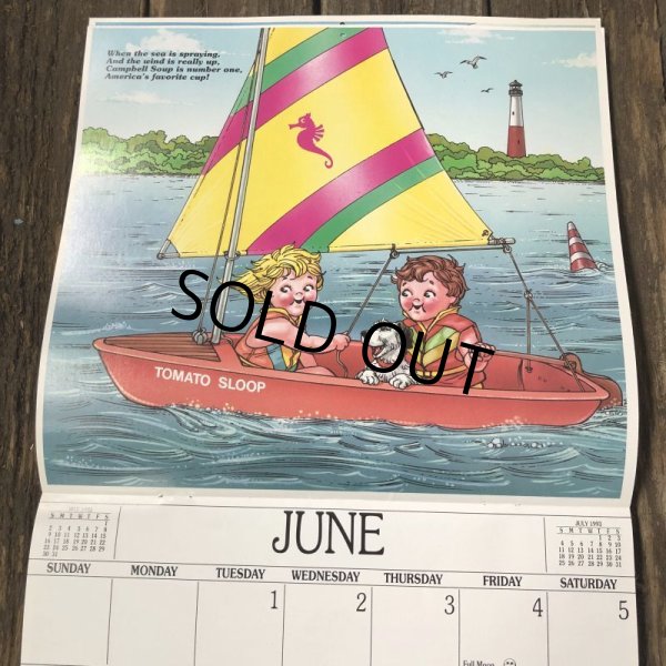 画像7: Vintage Campbell Soup Kid Calendar 1993 (T067) (7)