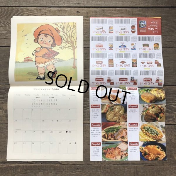 画像7: Vintage Campbell Soup Kid Calendar 2006 (T080) (7)