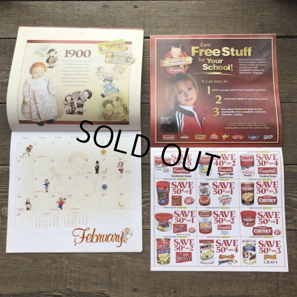 画像4: Vintage Campbell Soup Kid Calendar 2004 (T078) (4)