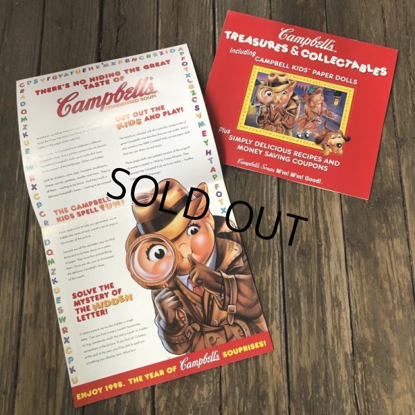 画像2: Vintage Campbell Soup Kid Calendar 1998 (T072) (2)