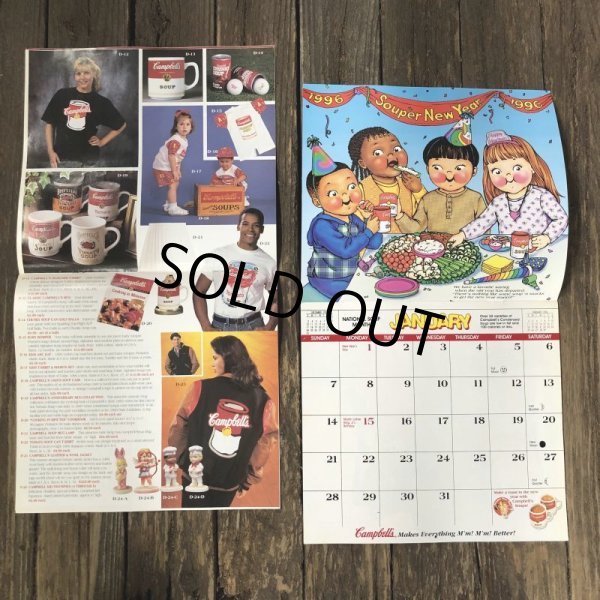 画像4: Vintage Campbell Soup Kid Calendar 1996 (T070) (4)