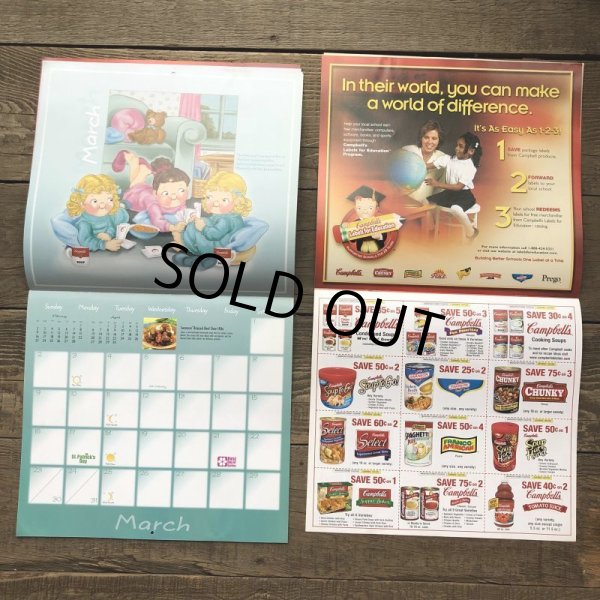 画像4: Vintage Campbell Soup Kid Calendar 2003 (T077) (4)