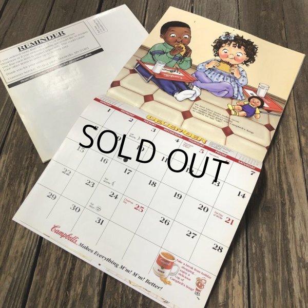 画像5: Vintage Campbell Soup Kid Calendar 1996 (T070) (5)