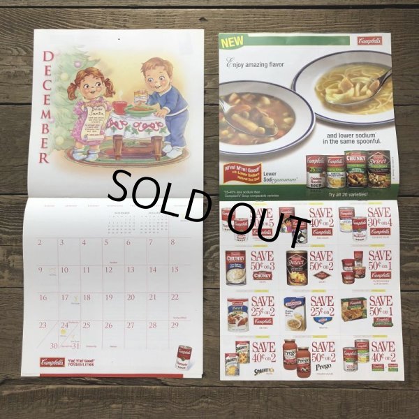 画像5: Vintage Campbell Soup Kid Calendar 2007 (T081) (5)
