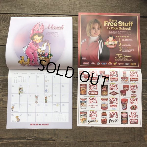 画像4: Vintage Campbell Soup Kid Calendar 2005 (T079) (4)