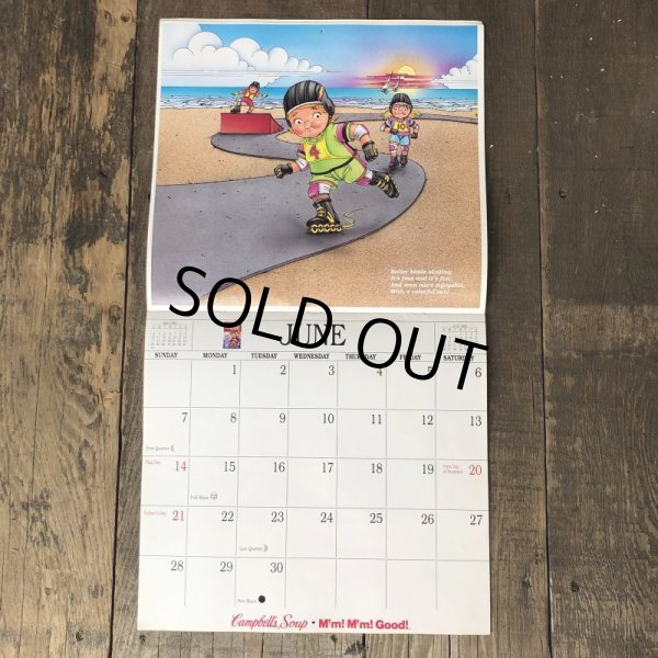 画像7: Vintage Campbell Soup Kid Calendar 1992 (T066) (7)