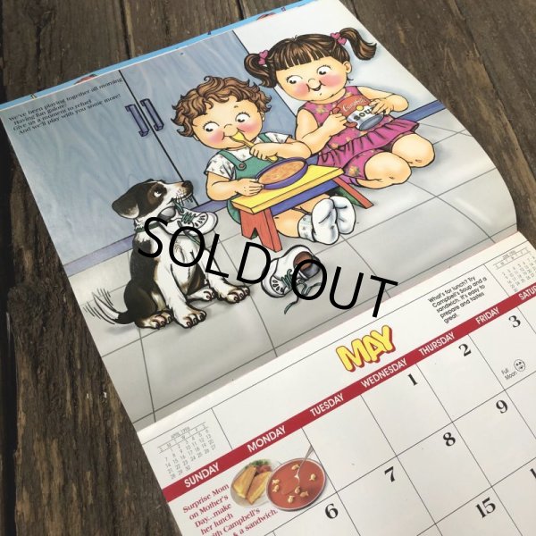 画像6: Vintage Campbell Soup Kid Calendar 1996 (T070) (6)