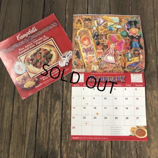 画像2: Vintage Campbell Soup Kid Calendar 1999 (T073) (2)