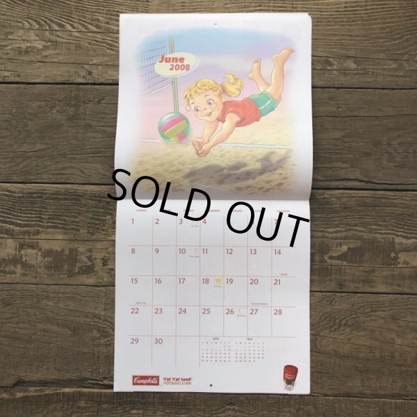 画像6: Vintage Campbell Soup Kid Calendar 2008 (T082) (6)