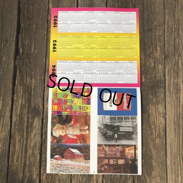 画像5: Vintage Campbell Soup Kid Calendar 1993 (T067) (5)