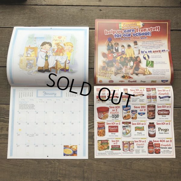 画像3: Vintage Campbell Soup Kid Calendar 2002 (T076) (3)