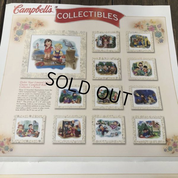 画像5: Vintage Campbell Soup Kid Calendar 2001 (T075) (5)