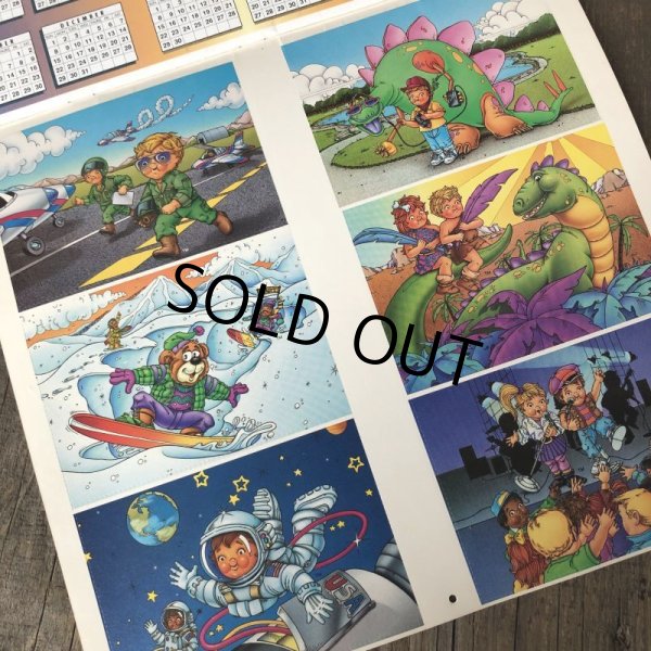 画像3: Vintage Campbell Soup Kid Calendar 1992 (T066) (3)