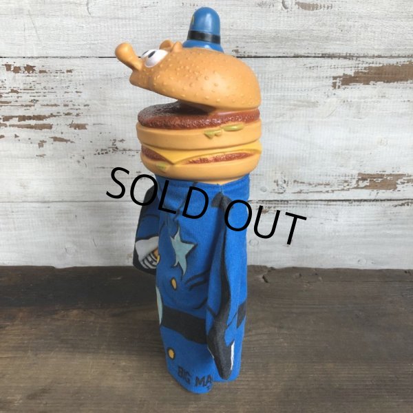 画像2: Vintage McDonalds Officer Big Mac Hand Puppet Doll (T065) (2)