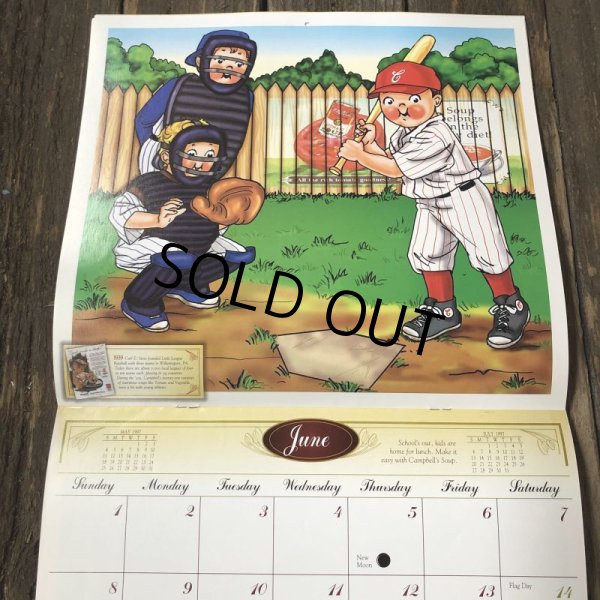画像6: Vintage Campbell Soup Kid Calendar 1997 (T071) (6)