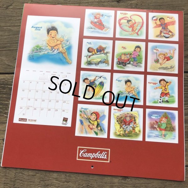 画像7: Vintage Campbell Soup Kid Calendar 2008 (T082) (7)