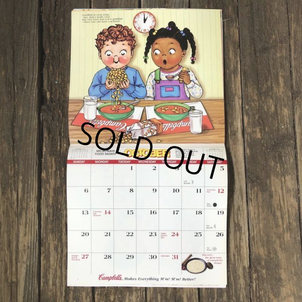 画像7: Vintage Campbell Soup Kid Calendar 1996 (T070) (7)