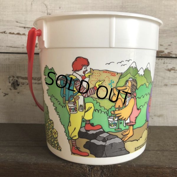 画像3: Vintage 1986 McDonalds Treasure Hunt Happy Pail (T092) (3)