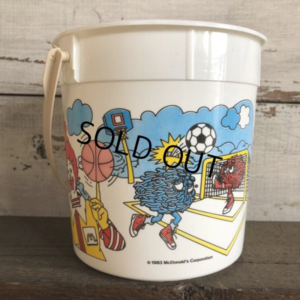 画像2: Vintage 1983 McDonalds Happy Pail Eagle Sam (T089) (2)