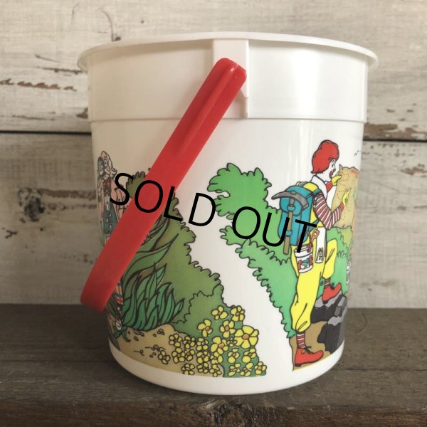 画像2: Vintage 1986 McDonalds Treasure Hunt Happy Pail (T092) (2)