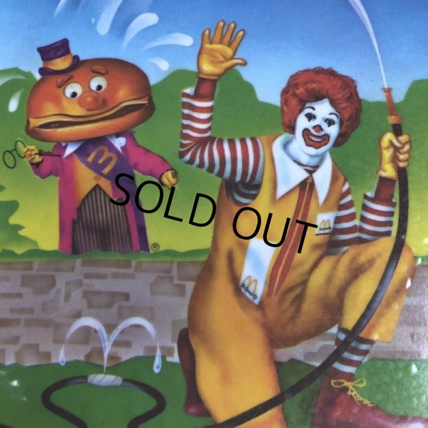 画像3: Vintage 1977 McDonalds Plastic Plate ...Cold April Showers! (T097)  (3)