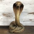 画像10: Vintage 1960s UNIVERSAL STATUARY Gold King Cobra 16' Statue Gold (T100) (10)