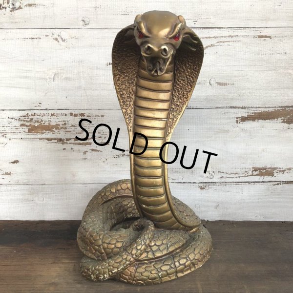 画像10: Vintage 1960s UNIVERSAL STATUARY Gold King Cobra 16' Statue Gold (T100) (10)
