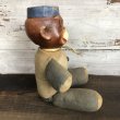 画像4: Vintage 1930s Monkey Bellhop Doll Composition (MA503) (4)