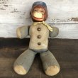 画像5: Vintage 1930s Monkey Bellhop Doll Composition (MA503) (5)