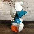 画像4: Vintage 1983 Mattel Chatter Chums Smurf (T0104) (4)