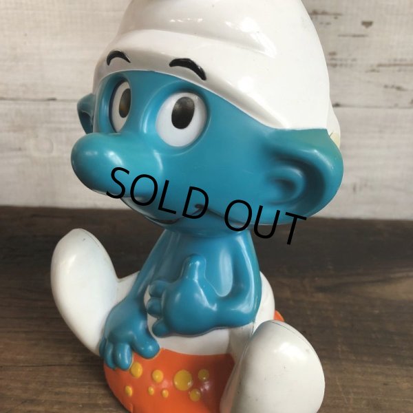 画像7: Vintage 1983 Mattel Chatter Chums Smurf (T0104) (7)