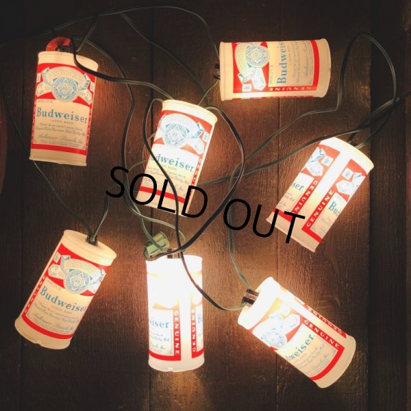 画像1: Vintage BUDWEISER -THE KING OF BEERS Patio Electric Lights (T112) (1)