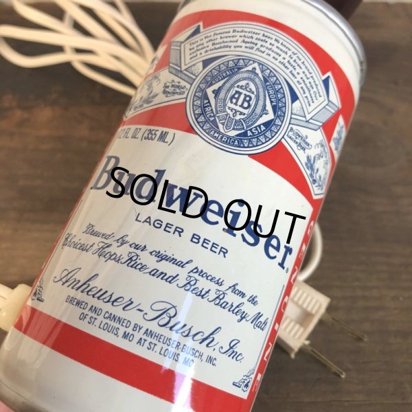 画像7: Vintage BUDWEISER -THE KING OF BEERS Table Lamp (T111) (7)