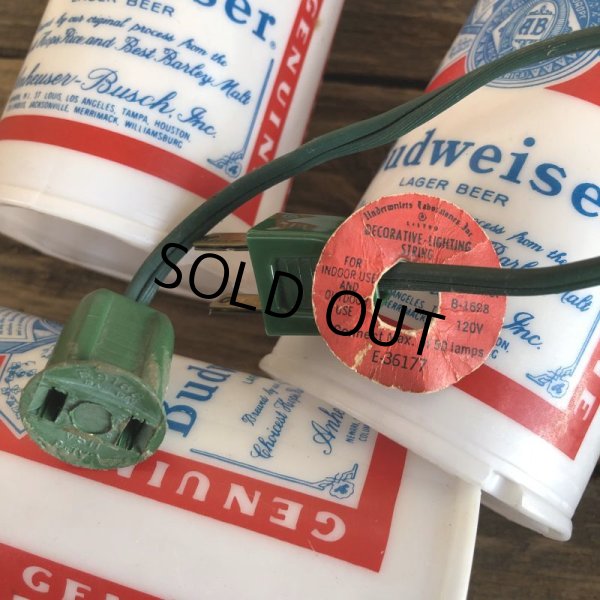 画像3: Vintage BUDWEISER -THE KING OF BEERS Patio Electric Lights (T112) (3)