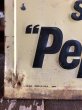 画像4: 50s 60s Vintage Pepsi Cola Say Pepsi Please Embossed Metal Sign (T115) (4)