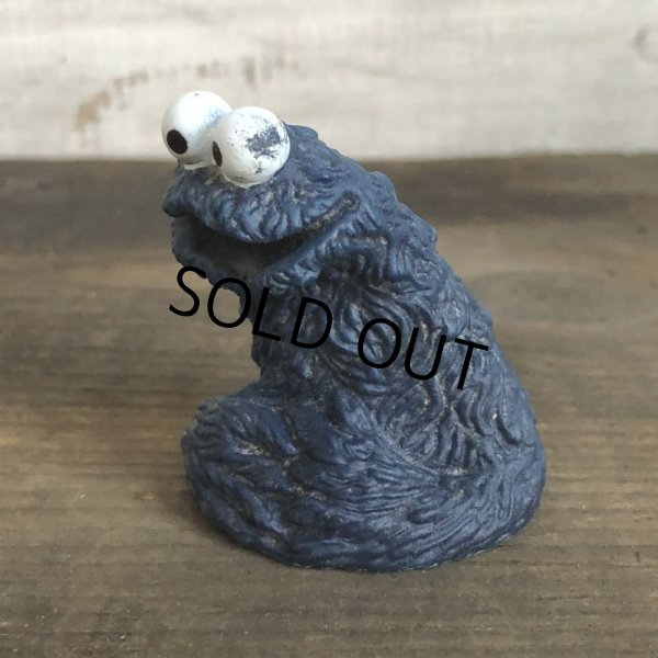 画像4: Vintage 1970s Sesame Street Finger Puppet COOKIE MONSTER (T120) (4)