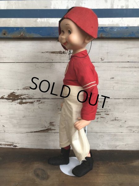 画像3: Vintage 1960s Wimsie Doll Zero The Football Player (T131) (3)