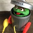 画像9: Vintage 1970s Sesame Street Pop Up Trash Can OSCAR  (T123) (9)