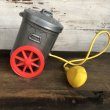 画像3: Vintage 1970s Sesame Street Pop Up Trash Can OSCAR  (T123) (3)