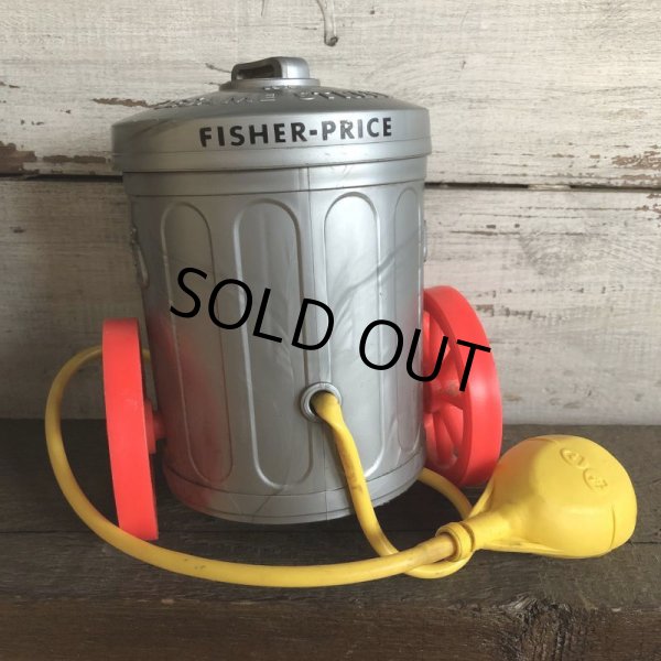 画像2: Vintage 1970s Sesame Street Pop Up Trash Can OSCAR  (T123) (2)