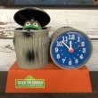 画像1: Vintage 1970s Sesame Street Talking Alarm Clock OSCAR  (T122) (1)