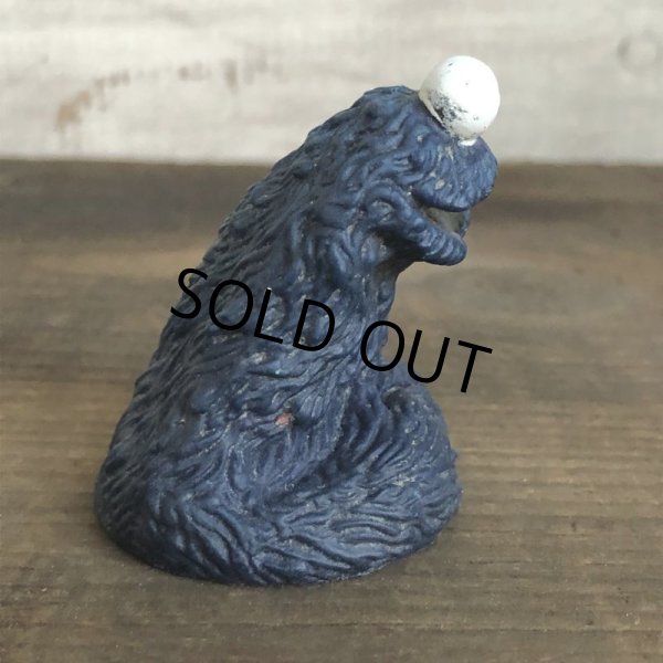 画像2: Vintage 1970s Sesame Street Finger Puppet COOKIE MONSTER (T120) (2)
