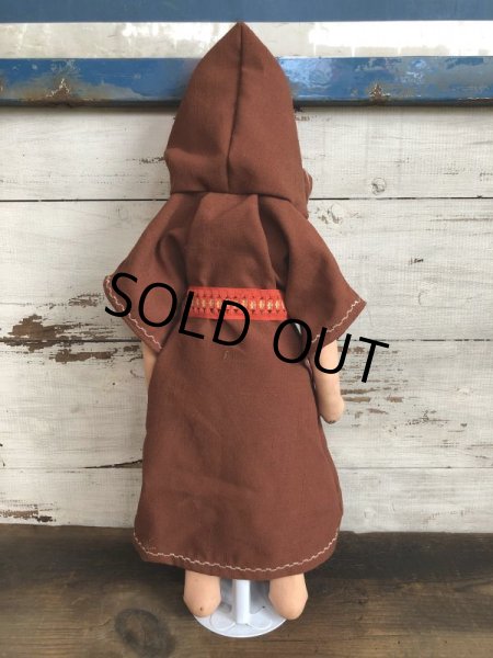 画像3: Vintage 1960s Wimsie Doll Monk (T130) (3)