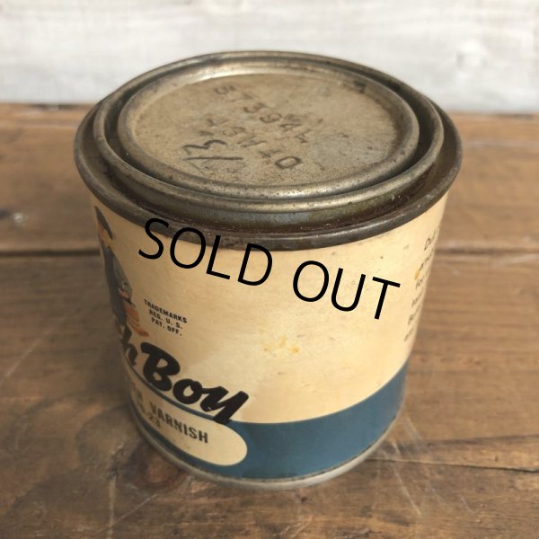 画像3: Vintage Dutch Boy Paint Dull Sheen Varnish Can (T137) (3)
