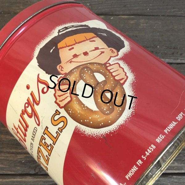 画像11: Vintage Pretzel Tin Tom Sturgis Small (T143) (11)
