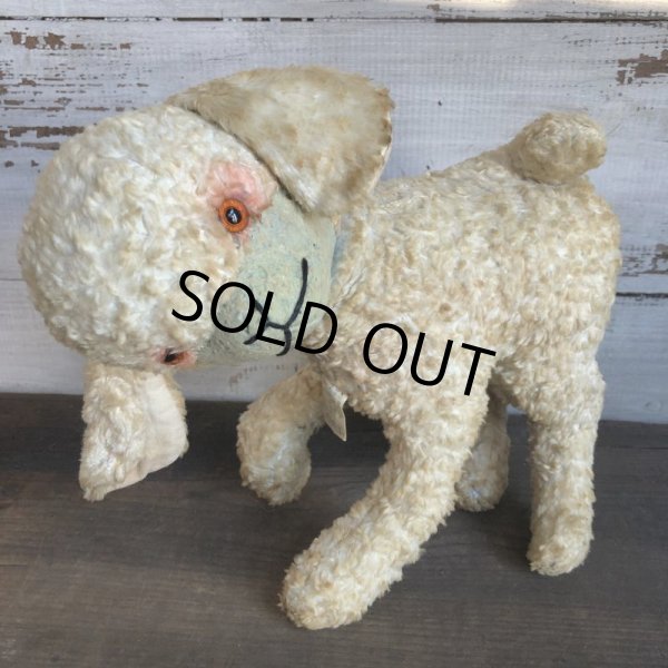 画像11: Vintage Knickerbocker Musical Doll Sheep Lamb (T138) (11)