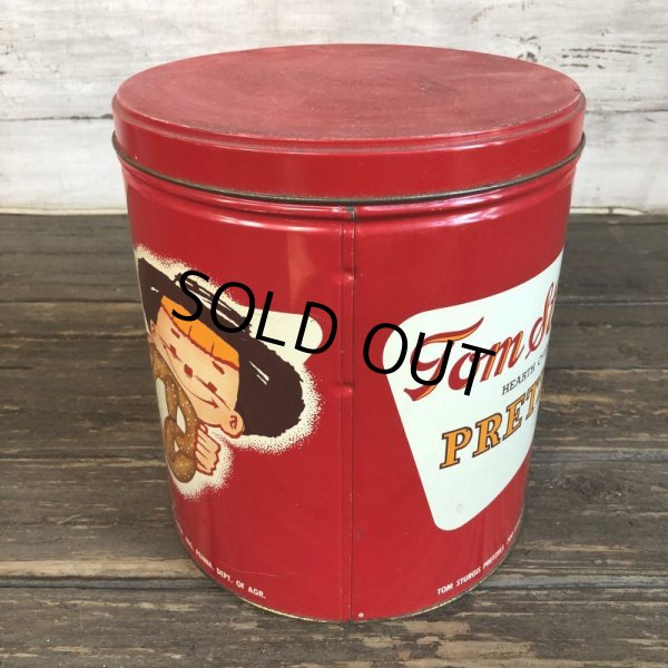 画像4: Vintage Pretzel Tin Tom Sturgis Small (T143) (4)
